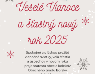 Veselé Vianoce a šťastný nový rok 2025